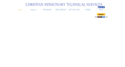 Desktop Screenshot of cmtsministries.com